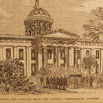 1865 Lincoln Memorial Life & Assassination US President Illustrated Americana