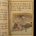 1896 1st ed Japanese Fairy Tales Wonderful Tea Kettle Badger Illustrated Tokyo