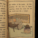 1896 1st ed Japanese Fairy Tales Wonderful Tea Kettle Badger Illustrated Tokyo