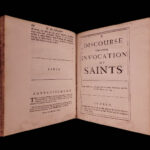 1694 William Sherlock Discourses Concerning Worship Catholic Protestant Pagan 8v