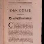 1694 William Sherlock Discourses Concerning Worship Catholic Protestant Pagan 8v