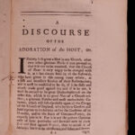 1694 William Sherlock Discourses Concerning Worship Catholic Protestant Pagan 8v