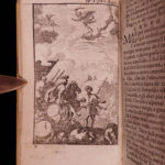 1678 CRUSADES Tasso MINIATURE Jerusalem Delivered Italian Gerusalemme Liberata