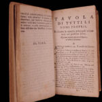 1678 CRUSADES Tasso MINIATURE Jerusalem Delivered Italian Gerusalemme Liberata