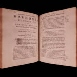 1656 1ed Gospel Harmony & Life of Jesus Christ Dutch Protestant Vossius Elzevier