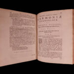 1656 1ed Gospel Harmony & Life of Jesus Christ Dutch Protestant Vossius Elzevier