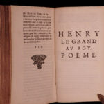 1664 History of Henry IV of France Bourbon Perefixe FAMOUS Elzevier BEST ed Rare