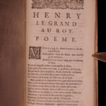 1664 History of Henry IV of France Bourbon Perefixe FAMOUS Elzevier BEST ed Rare