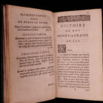 1664 History of Henry IV of France Bourbon Perefixe FAMOUS Elzevier BEST ed Rare