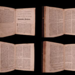 1686 1ed Church Fathers Gother Nubes Testium Catholic Protestant English & Latin