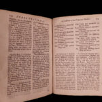 1686 1ed Church Fathers Gother Nubes Testium Catholic Protestant English & Latin
