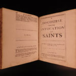 1694 William Sherlock Discourses Concerning Worship Catholic Protestant Pagan 8v