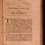 1694 William Sherlock Discourses Concerning Worship Catholic Protestant Pagan 8v