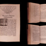 1571 Fabricius Virorum Illustrium Famous Lives ROME Josephus Tacitus Strabo