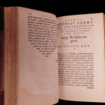 1571 Fabricius Virorum Illustrium Famous Lives ROME Josephus Tacitus Strabo