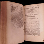 1571 Fabricius Virorum Illustrium Famous Lives ROME Josephus Tacitus Strabo