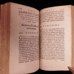 1571 Fabricius Virorum Illustrium Famous Lives ROME Josephus Tacitus Strabo