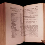 1571 Fabricius Virorum Illustrium Famous Lives ROME Josephus Tacitus Strabo