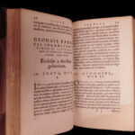 1571 Fabricius Virorum Illustrium Famous Lives ROME Josephus Tacitus Strabo