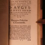 1571 Fabricius Virorum Illustrium Famous Lives ROME Josephus Tacitus Strabo