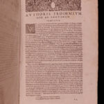 1649 Encyclopedia of Science Mathematics FOLIO Chasseneuz Catalogus Mundi