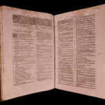1649 Encyclopedia of Science Mathematics FOLIO Chasseneuz Catalogus Mundi