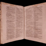 1649 Encyclopedia of Science Mathematics FOLIO Chasseneuz Catalogus Mundi