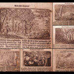 1716 German Cochem Bible Life of Jesus Christ Capuchin Catholic Asceticism RARE