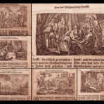 1716 German Cochem Bible Life of Jesus Christ Capuchin Catholic Asceticism RARE
