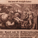 1716 German Cochem Bible Life of Jesus Christ Capuchin Catholic Asceticism RARE