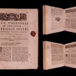 1671 1ed Fides Ecclesiae History of Greek & Oriental Christians Severus & Simon