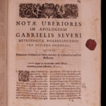 1671 1ed Fides Ecclesiae History of Greek & Oriental Christians Severus & Simon