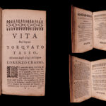 1685 Tasso Jerusalem Delivered CRUSADES Italian Gerusalemme Liberata Muslim RARE