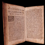 1685 Tasso Jerusalem Delivered CRUSADES Italian Gerusalemme Liberata Muslim RARE