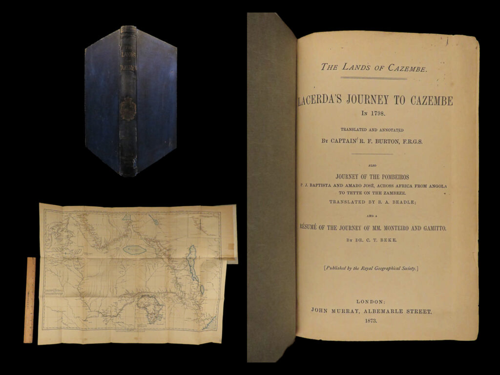 The lands of cazembe : lacerda’s journey to cazembe in 1798. Richard francis burton.