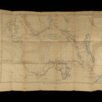1873 1ed Richard Burton Lands Cazembe Africa Exploration MAP Royal Geographical