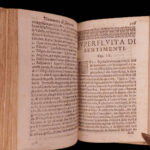 1573 Ragione d’Alcune Cose Castelvetro on Annibal Caro Poetry Italian Language