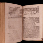 1573 Ragione d’Alcune Cose Castelvetro on Annibal Caro Poetry Italian Language