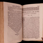 1573 Ragione d’Alcune Cose Castelvetro on Annibal Caro Poetry Italian Language