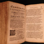 1685 Tasso Jerusalem Delivered CRUSADES Italian Gerusalemme Liberata Muslim RARE