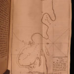 1750 George Anson Voyage Round the World MAPS Spain South America Brazil Peru