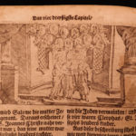 1716 German Cochem Bible Life of Jesus Christ Capuchin Catholic Asceticism RARE