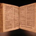 1716 German Cochem Bible Life of Jesus Christ Capuchin Catholic Asceticism RARE