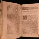 1650 1ed Execution Charles I Defensio Regia Saumaise French Royalist Civil War