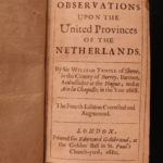 1680 Netherlands History English William Temple Government War France Amsterdam