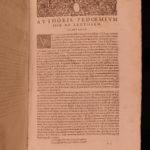 1649 Encyclopedia of Science Mathematics FOLIO Chasseneuz Catalogus Mundi