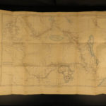 1873 1ed Richard Burton Lands Cazembe Africa Exploration MAP Royal Geographical