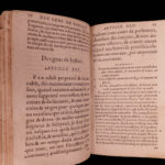 1565 Charles IX Great Ordinance of 1561 France French LAW & Government Chalard