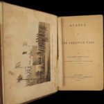 1862 Slave Trade Africa & American Flag Foote Voyages Civil War Slavery Plates