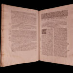 1579 1ed Bibliothecae Sanctorum Church Fathers Justin Martyr Charlemagne Bigne